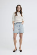 Bykielo Emb Shorts van b.young – Jeans voor dames | Meisjes Brugge