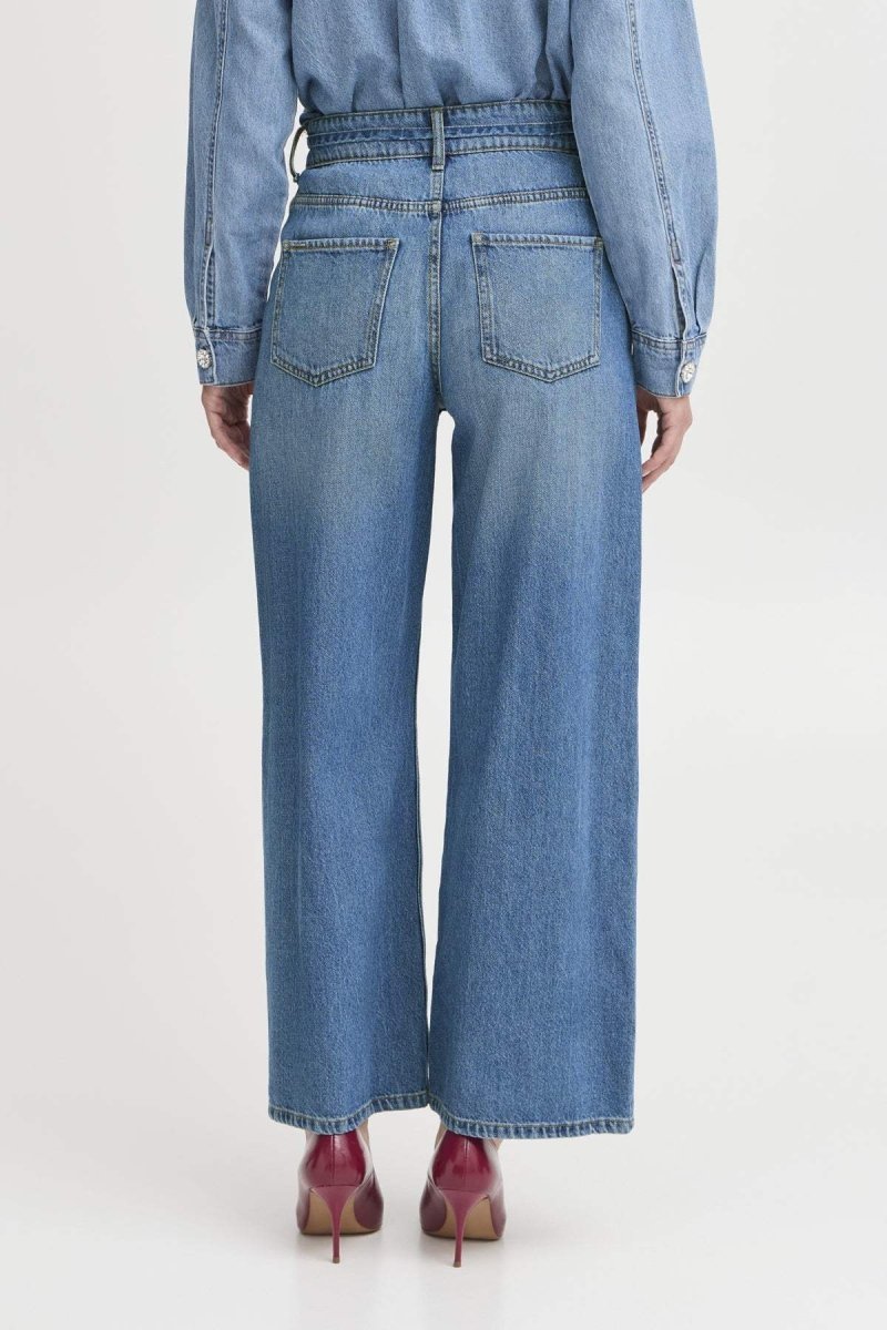 Bykimu Belt Jeans - koop Jeans van b.young bij Meisjes Brugge