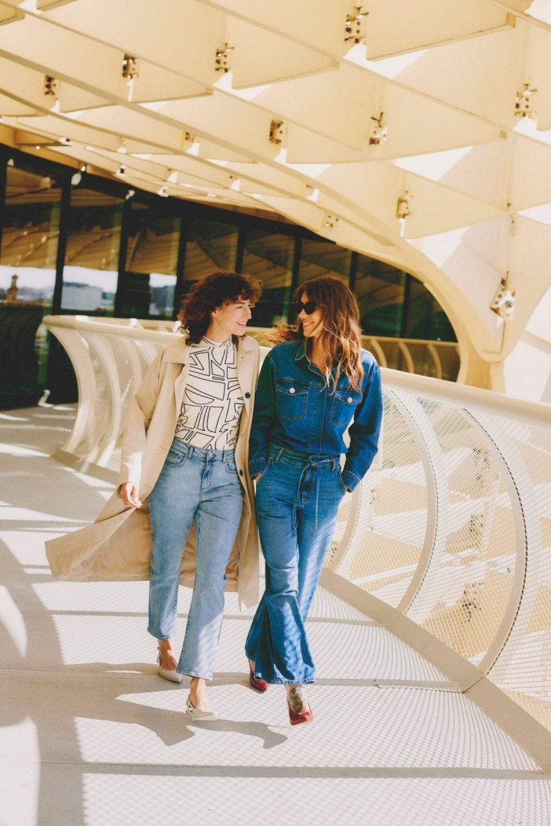 Bykimu Belt Jeans - koop Jeans van b.young bij Meisjes Brugge