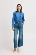 Bykimu Belt Jeans - koop Jeans van b.young bij Meisjes Brugge