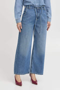 Bykimu Belt Jeans - koop Jeans van b.young bij Meisjes Brugge