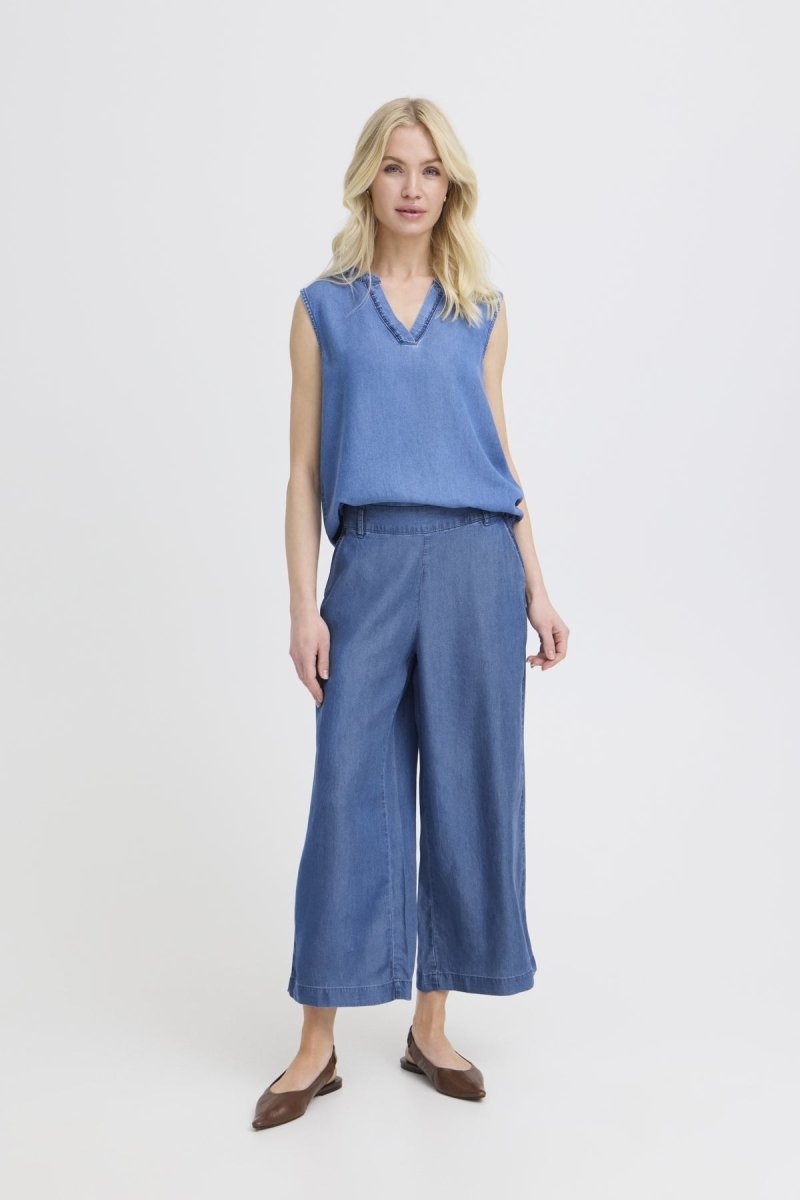 Bykosmo Emb Pants van b.young – Broeken voor dames | Meisjes Brugge