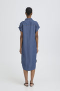 Bykosmo Ss Shirt Dress – Jurken voor dames in kleur | Meisjes
