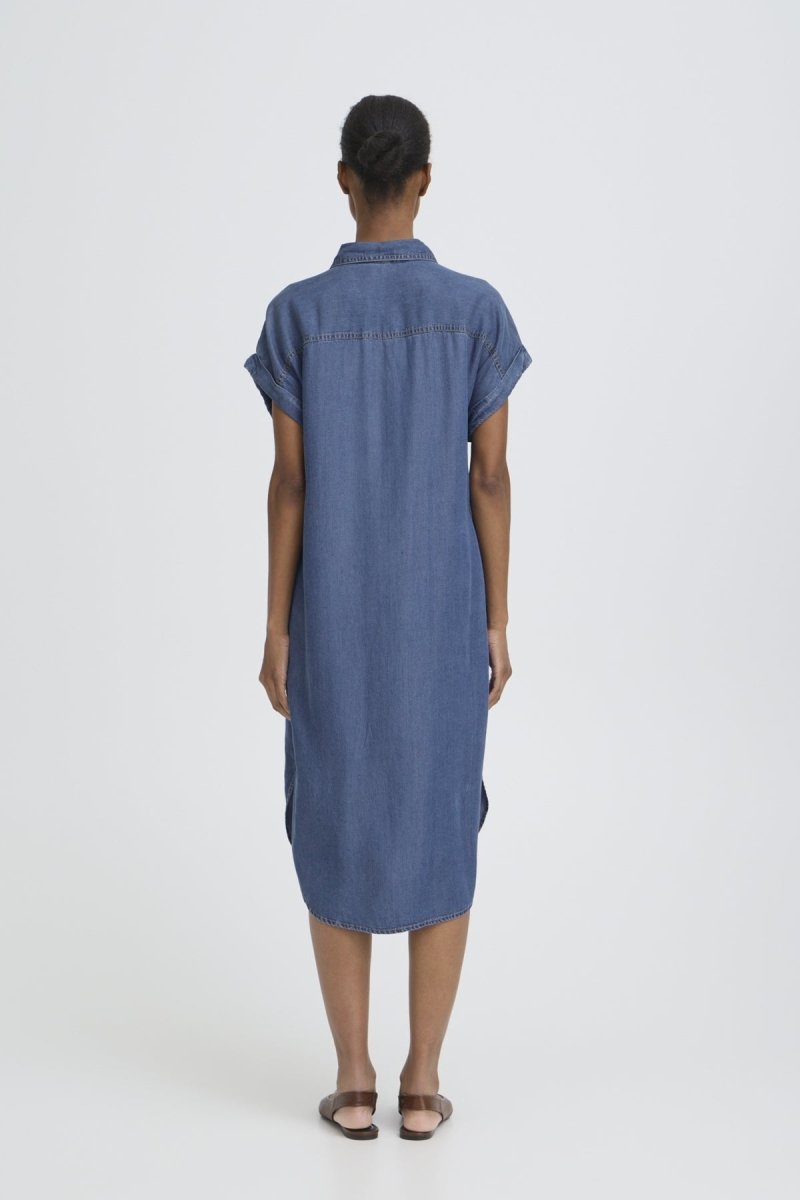 Bykosmo Ss Shirt Dress van b.young – Jurken voor dames | Meisjes Brugge