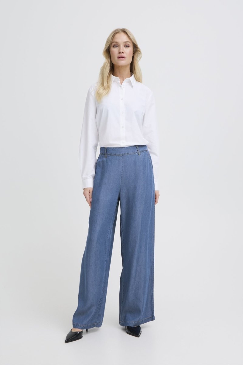 Bykosmo Wide Pants 3 van b.young – Broeken voor dames | Meisjes Brugge