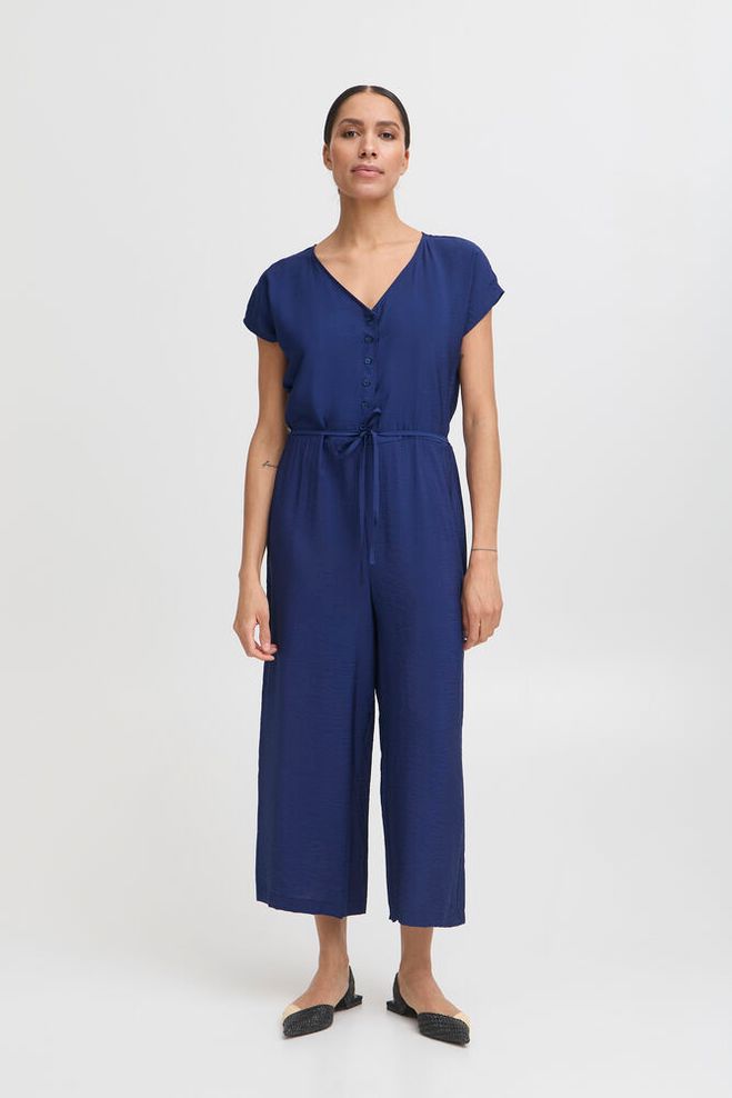 Medieval Blue Jumpsuits - Bymmhailey Jumpsuit van b.young