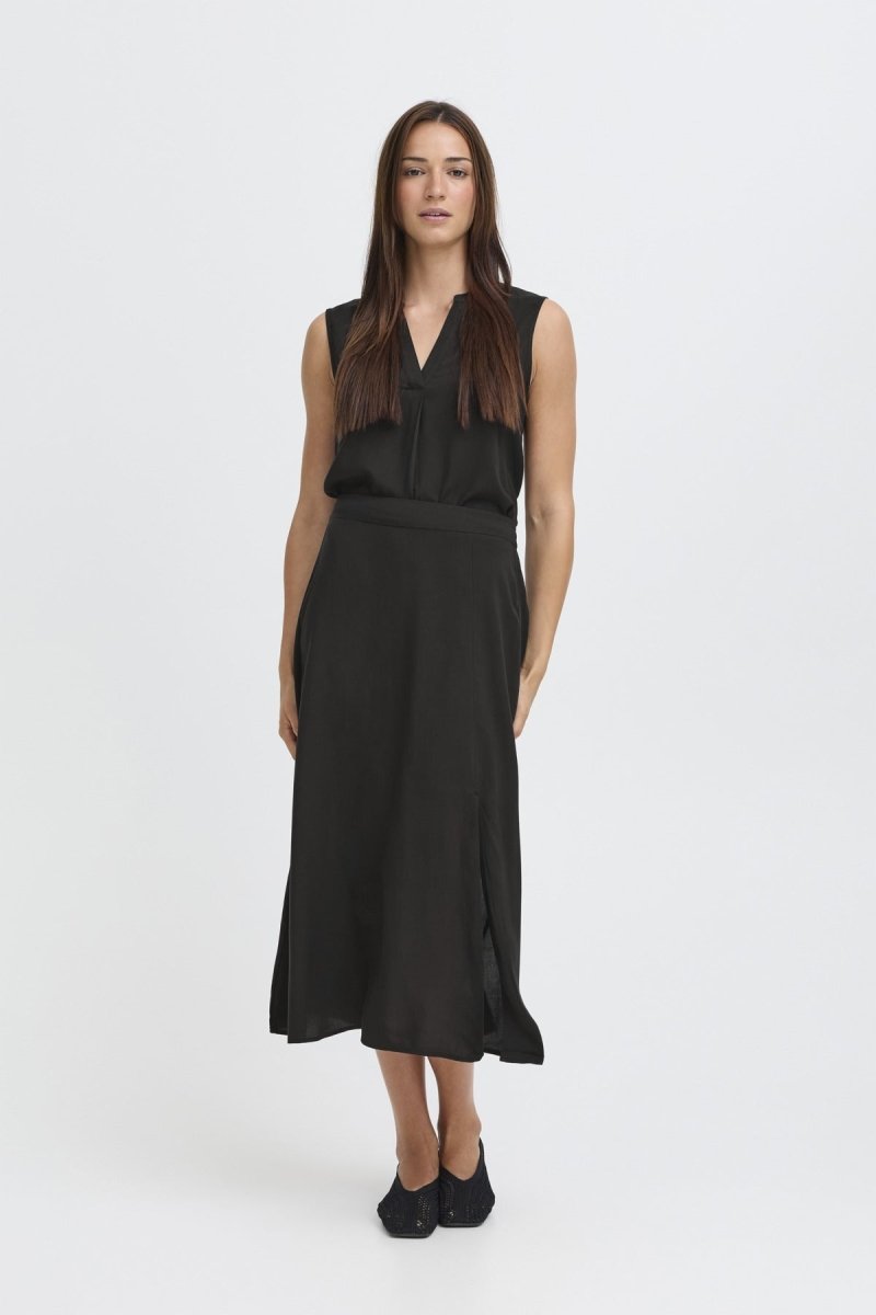 Bymmjoella Midi Skirt 3 van b.young – Rokken voor dames | Meisjes Brugge