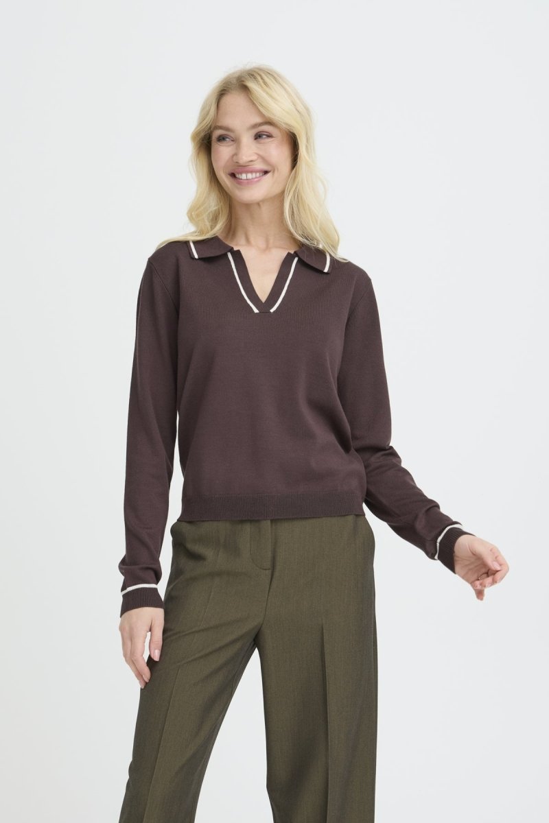 Bymmorla Ls Polo van b.young – Pulls voor dames | Meisjes Brugge