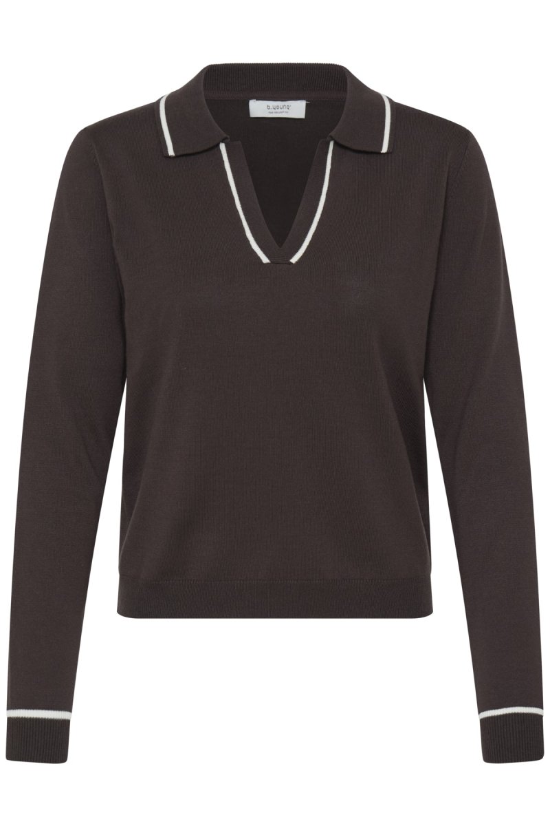 Bymmorla Ls Polo van b.young – Pulls voor dames | Meisjes Brugge
