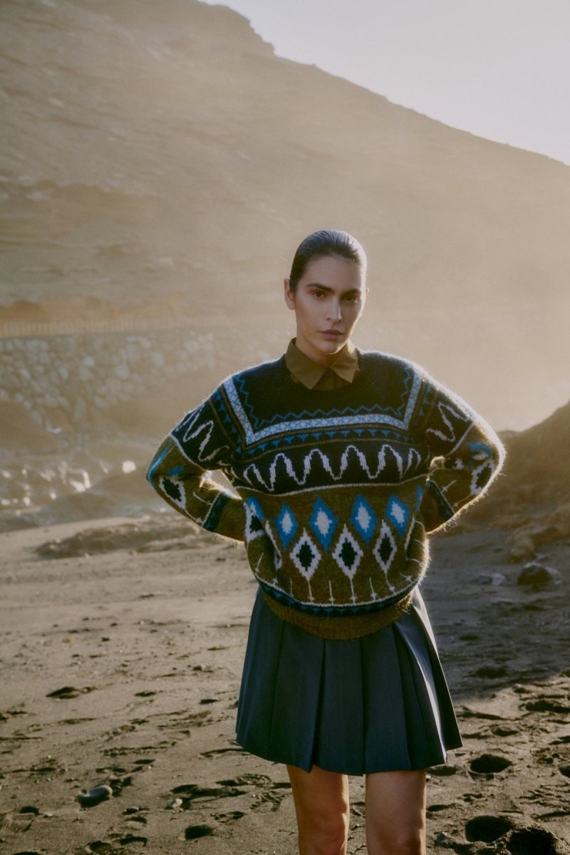 Pulls - Bynafta Jacquard Jumper van b.young