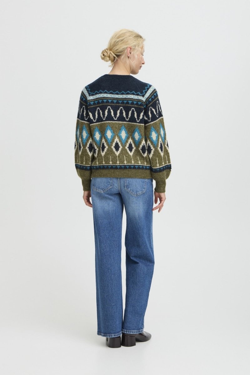 Pulls - Bynafta Jacquard Jumper van b.young