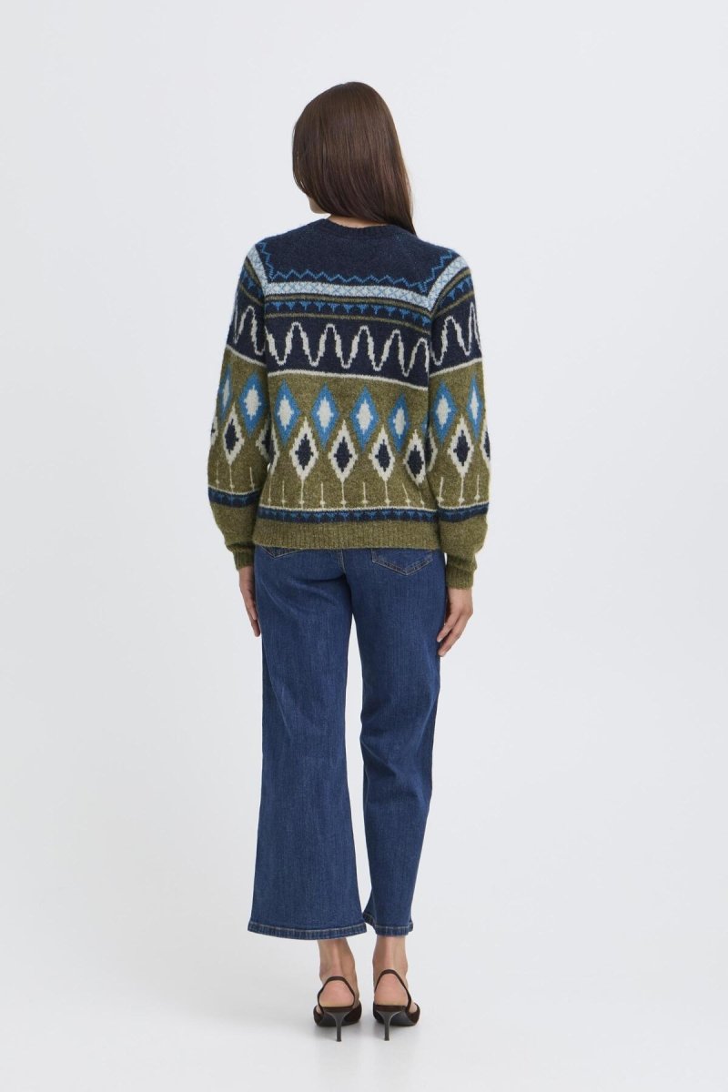 Pulls - Bynafta Jacquard Jumper van b.young