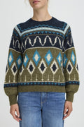 Pulls - Bynafta Jacquard Jumper van b.young