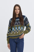 Pulls - Bynafta Jacquard Jumper van b.young