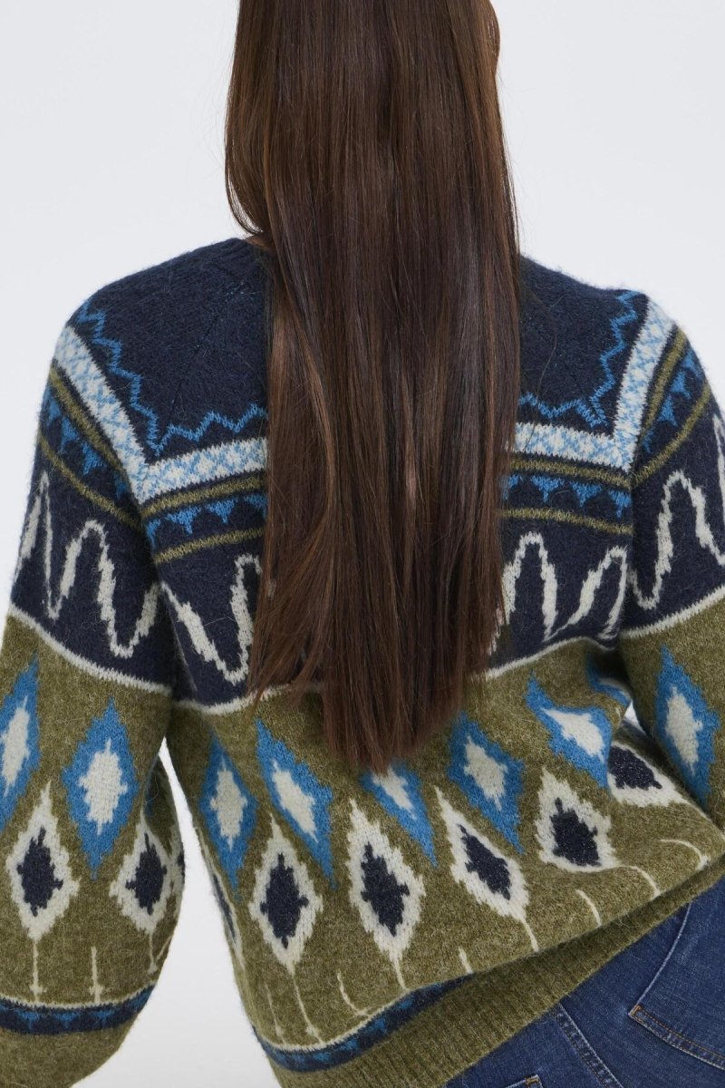 Pulls - Bynafta Jacquard Jumper van b.young