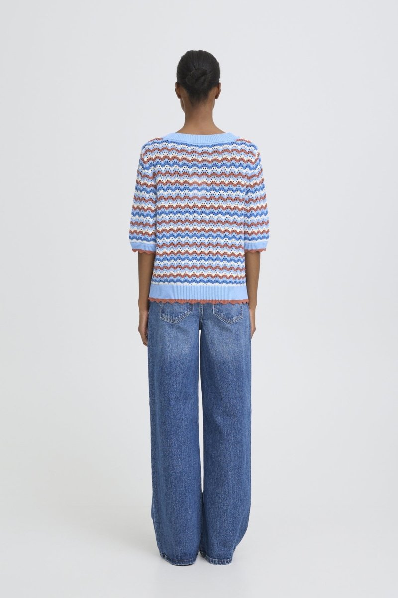 Bynero Pointelle Cardigan van b.young – Cardigans voor dames | Meisjes Brugge