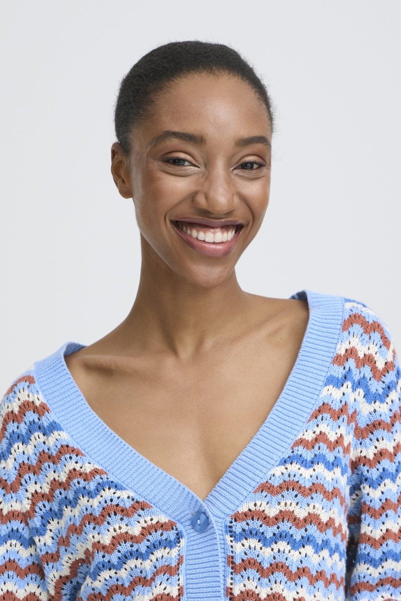 Bynero Pointelle Cardigan van b.young – Cardigans voor dames | Meisjes Brugge