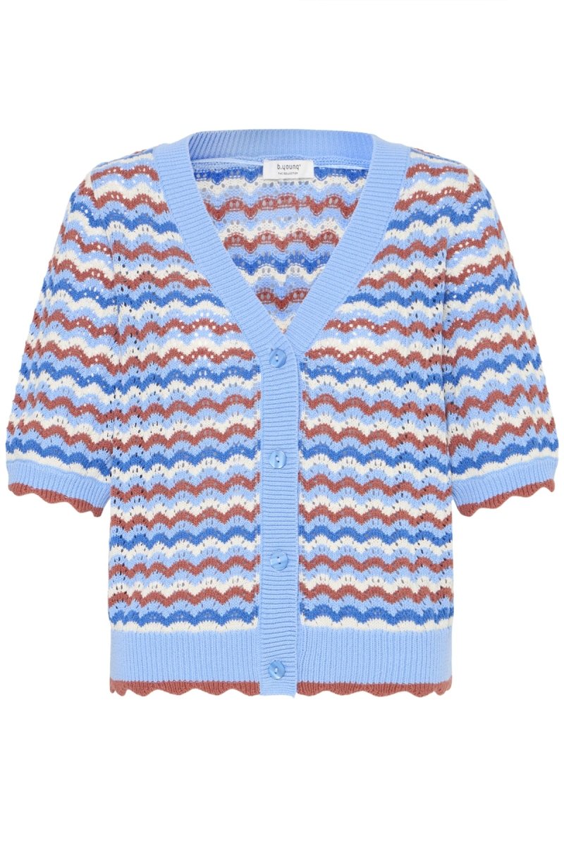 Bynero Pointelle Cardigan van b.young – Cardigans voor dames | Meisjes Brugge