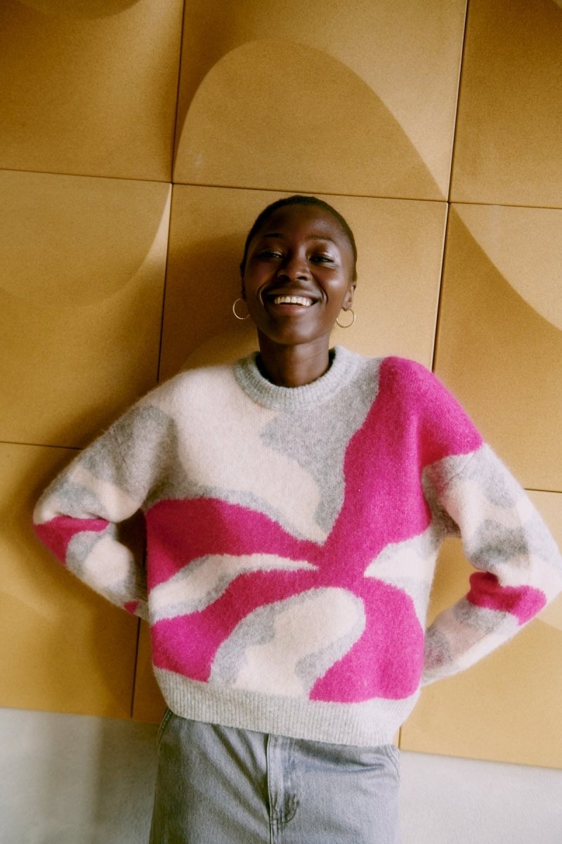 Byomea Abstract Jumper van b.young – Pulls voor dames | Meisjes Brugge