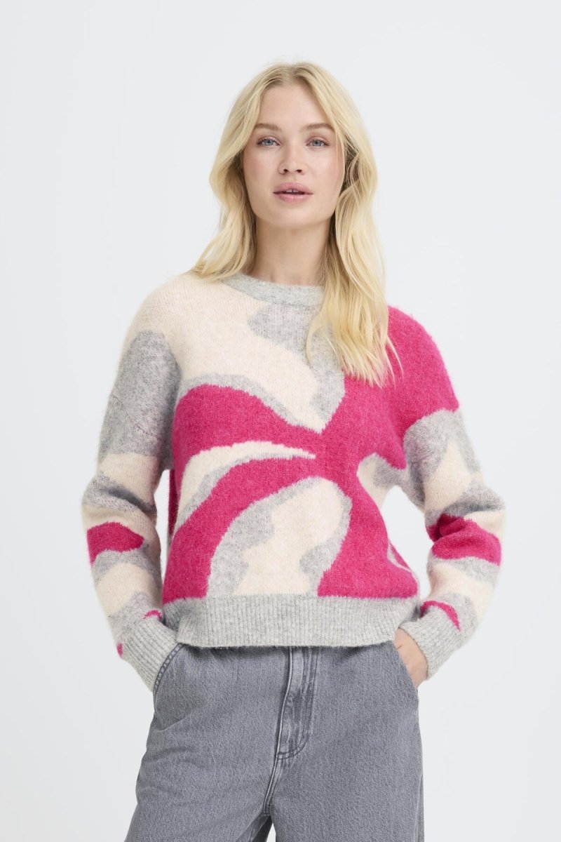 Byomea Abstract Jumper van b.young – Pulls voor dames | Meisjes Brugge
