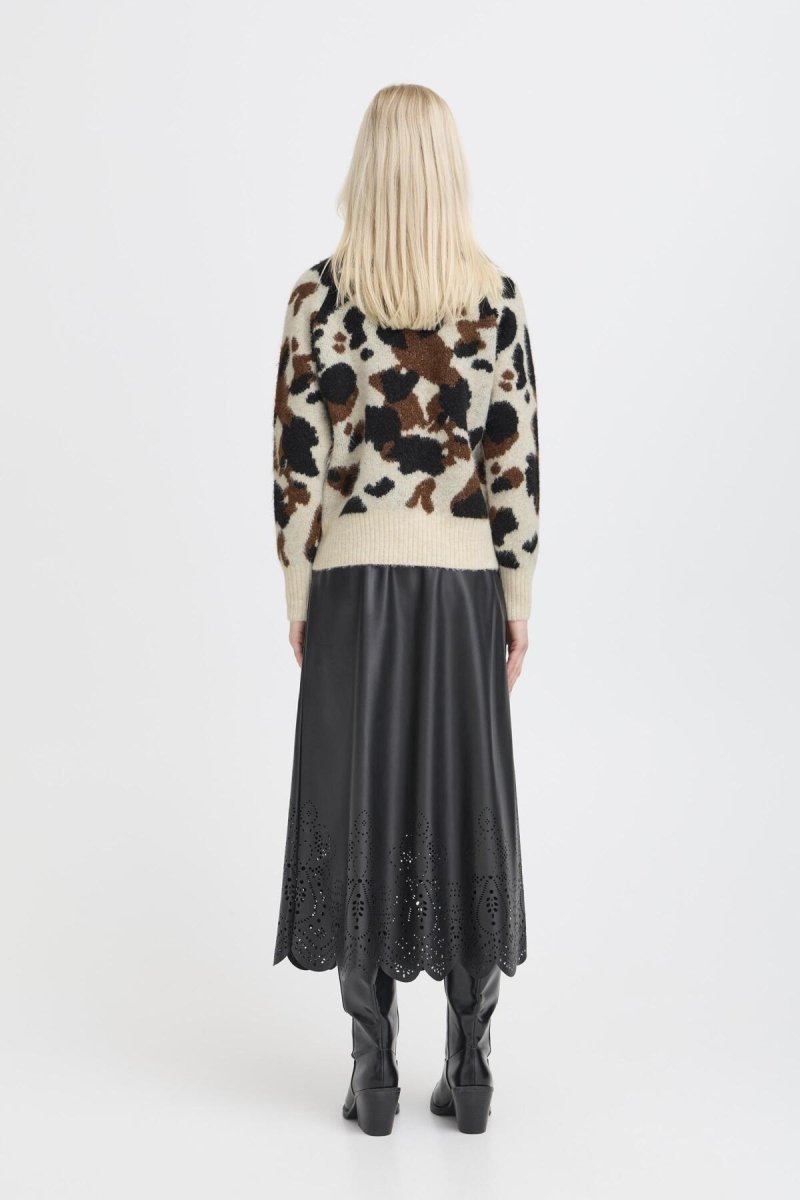 40% Byomea Cow Jumper van b.young – Pulls voor dames | Meisjes Brugge