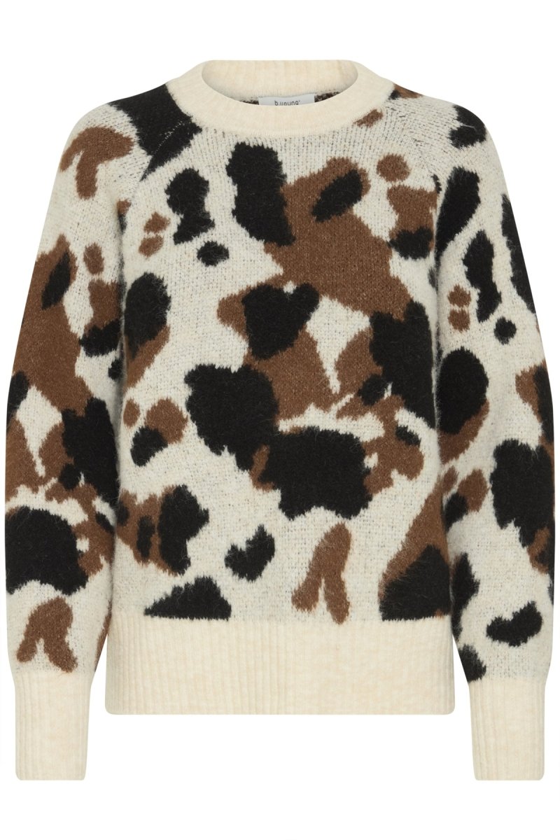 40% Byomea Cow Jumper van b.young – Pulls voor dames | Meisjes Brugge
