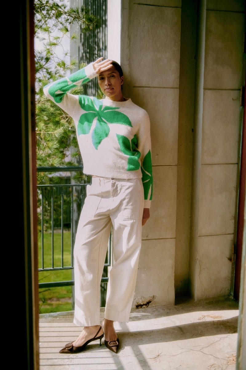 Byomea Flower Jumper 3 - koop Pulls van b.young bij Meisjes Brugge