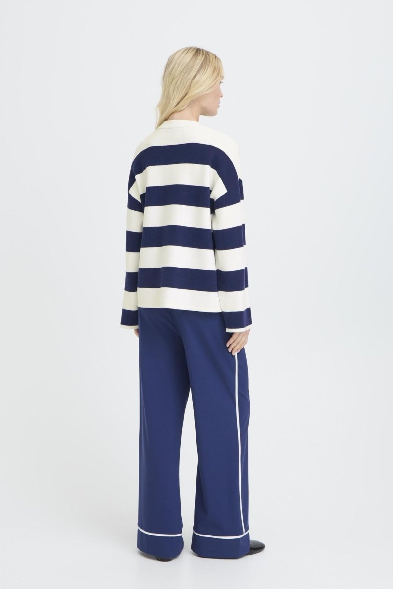 Byotari Stripe Jumper van b.young – Pulls voor dames | Meisjes Brugge