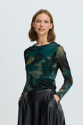 Tops - Bypaloma Mesh Ls Top van b.young
