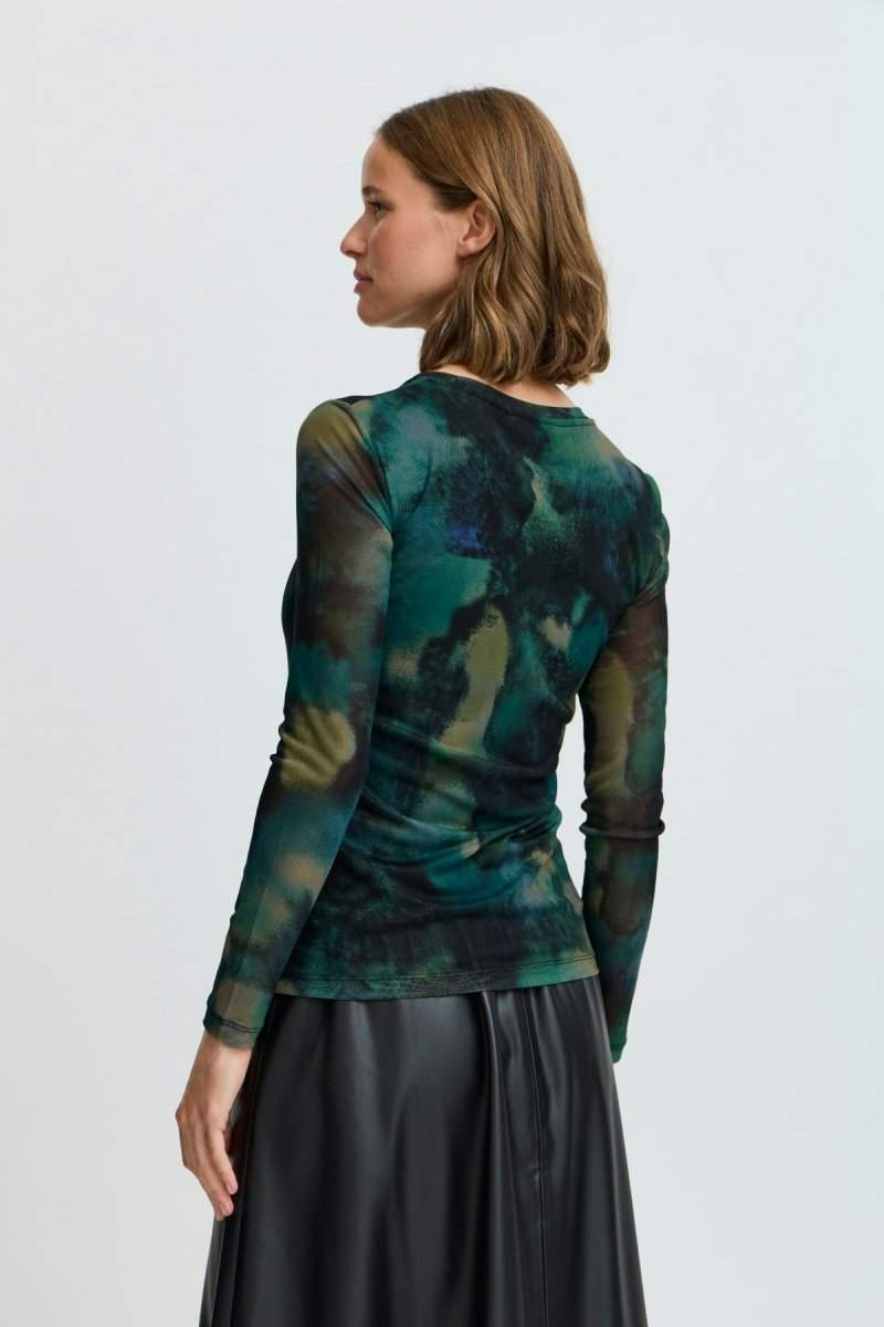 Tops - Bypaloma Mesh Ls Top van b.young