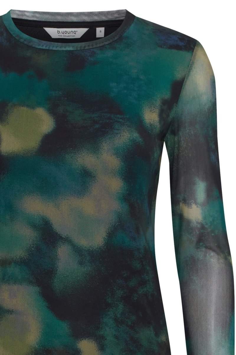 Tops - Bypaloma Mesh Ls Top van b.young