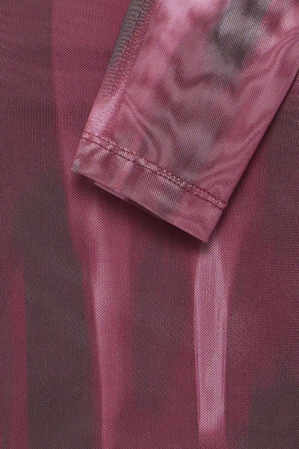 Bypaloma Mesh Ls Top van b.young – Tops voor dames | Meisjes Brugge
