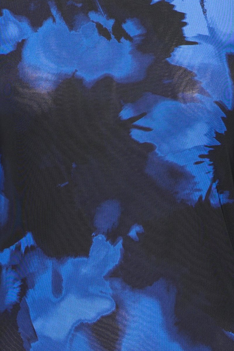 Bypaloma Mesh Ls Top - koop Tops van b.young bij Meisjes Brugge