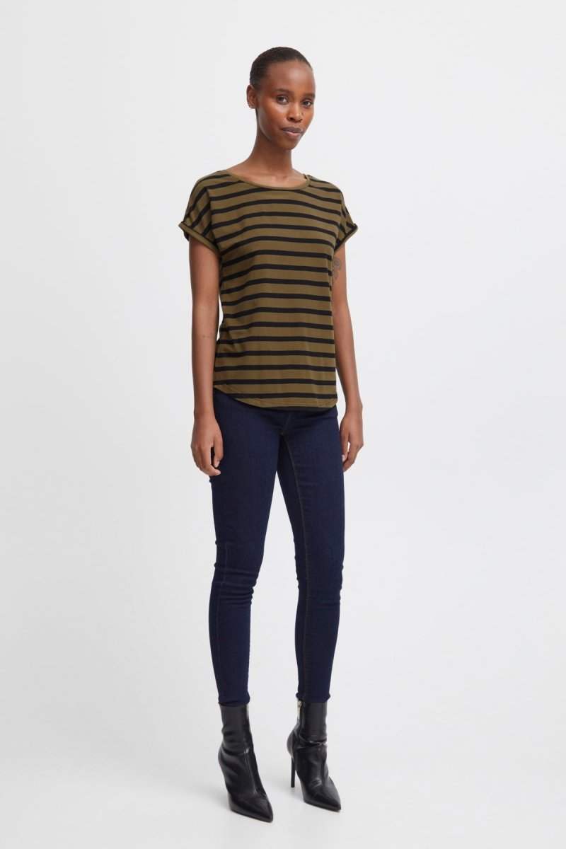 Bypamila O - neck T-shirt AW24 – T-shirts voor dames in kleur | Meisjes