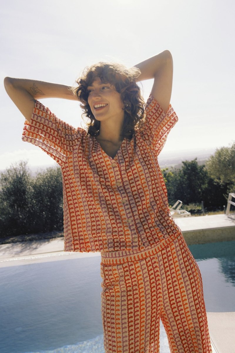 Byprisca Ss Blouse – Shirts voor dames in kleur | Meisjes