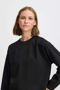 Black Sweaters - Bypusti Ls Top van b.young