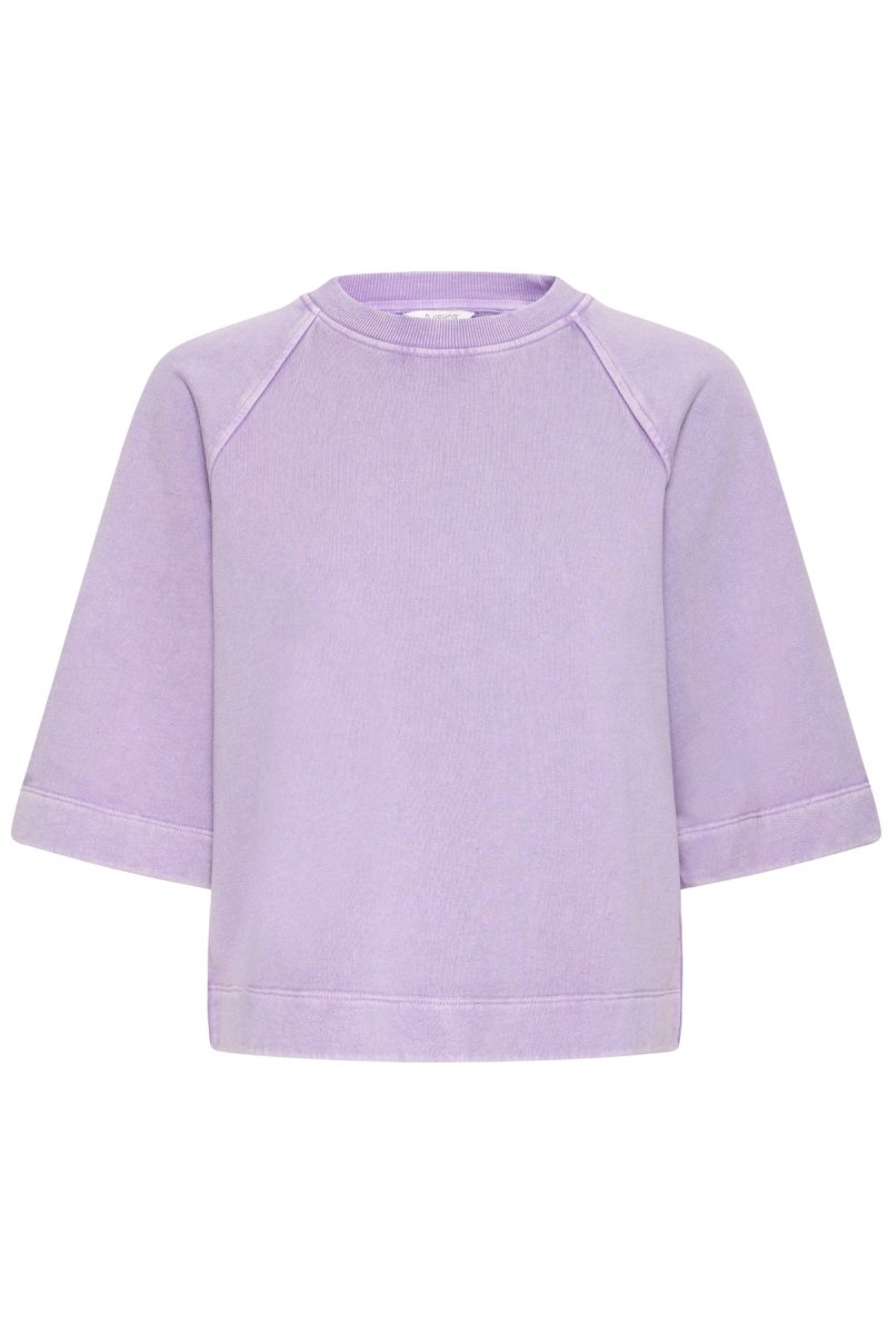 Byrasma Short Sweat - koop Sweaters van b.young bij Meisjes Brugge