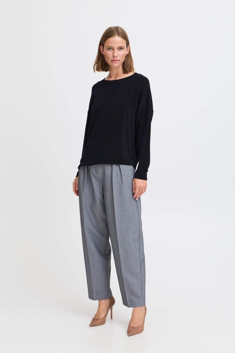 Byshiloh Ls Top Glitter - koop Tops van b.young bij Meisjes Brugge