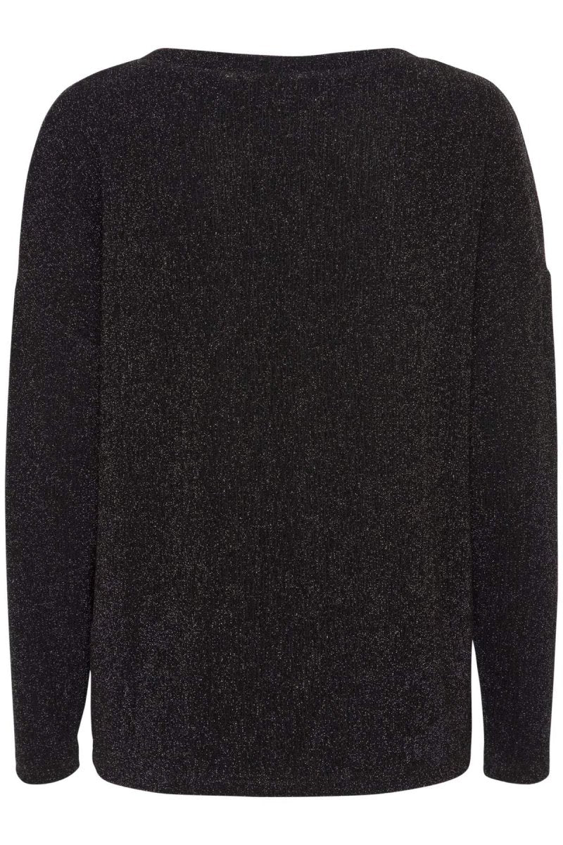 Byshiloh Ls Top Glitter - koop Tops van b.young bij Meisjes Brugge