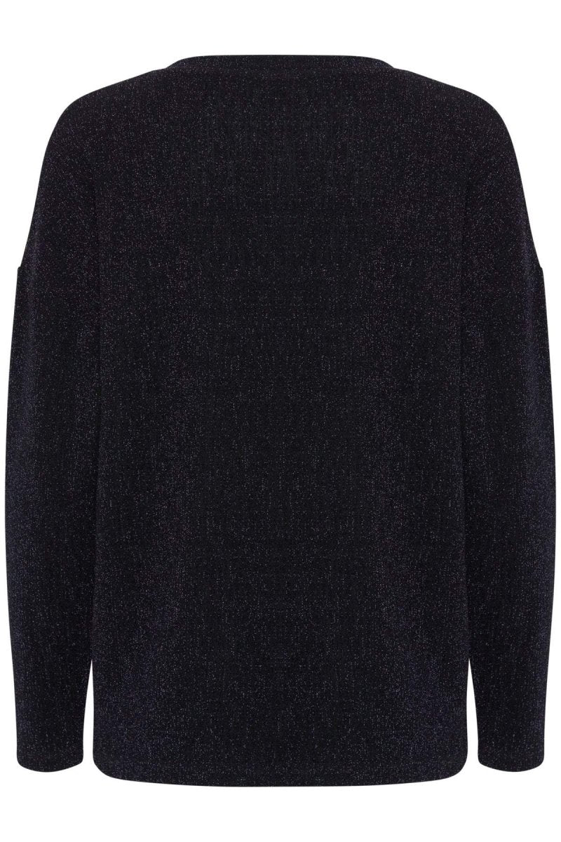 Byshiloh Ls Top Glitter - koop Tops van b.young bij Meisjes Brugge