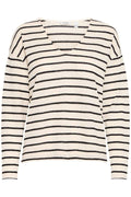 Bysif Stripe Pullover - koop T-shirts van b.young bij Meisjes Brugge