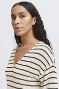 Bysif Stripe Pullover - koop T-shirts van b.young bij Meisjes Brugge
