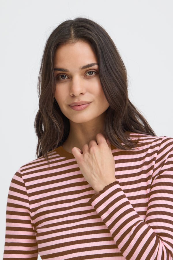 Bysinne Rib Tshirt van b.young – T-shirts voor dames | Meisjes Brugge