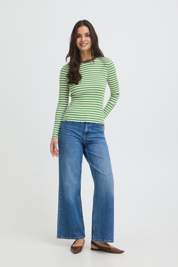 Bysinne Rib Tshirt van b.young – T-shirts voor dames | Meisjes Brugge