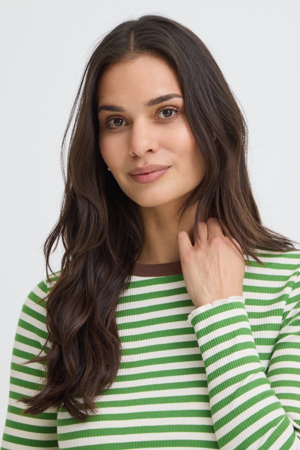 Bysinne Rib Tshirt van b.young – T-shirts voor dames | Meisjes Brugge