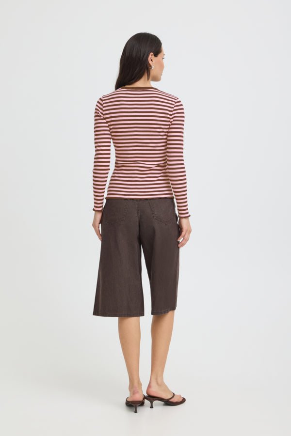 Bysinne Rib Tshirt van b.young – T-shirts voor dames | Meisjes Brugge