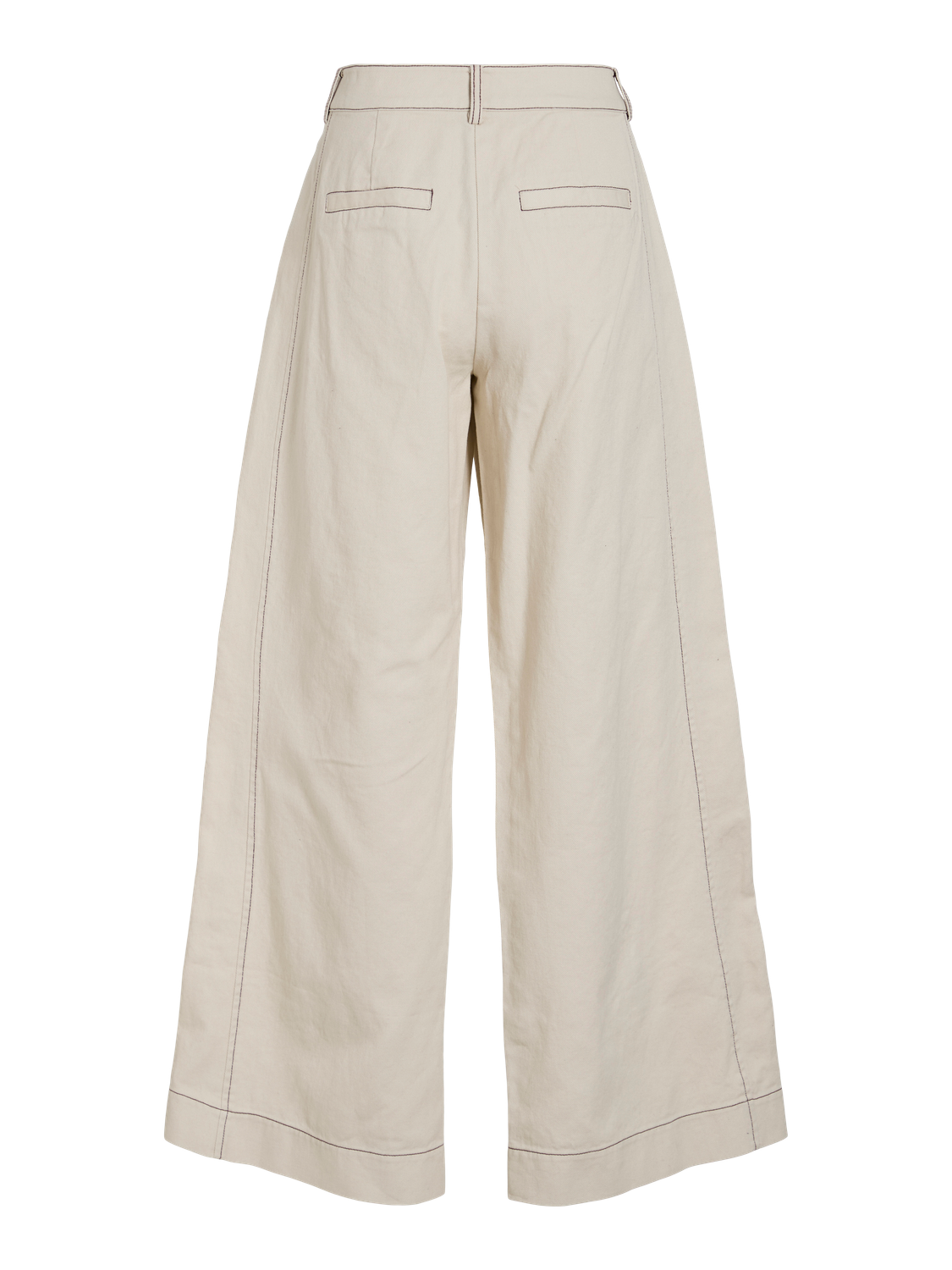 Jeans - Videlilah Hw Wide Denim Pants van Vila