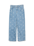 Light blue denim Jeans - Vmtessa Hr Daisy Embroided Jeans Ra3035 van Vero moda