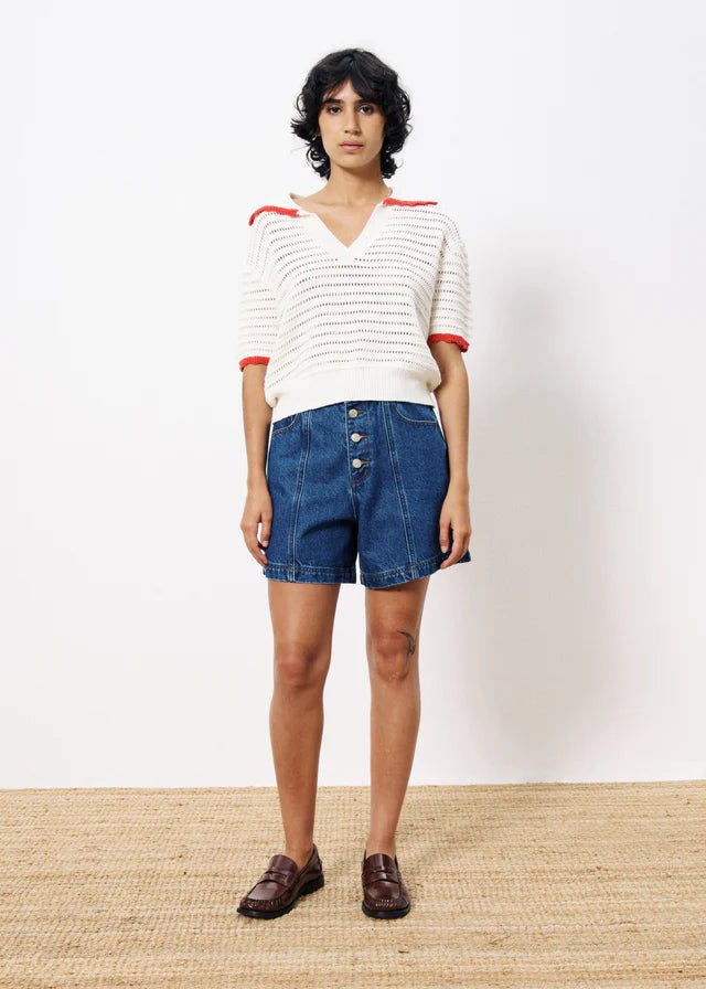 Caina Pull - koop Pulls van FRNCH bij Meisjes Brugge