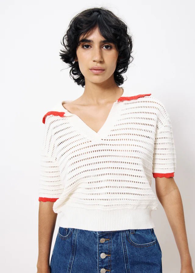 Caina Pull van FRNCH – Pulls voor dames | Meisjes Brugge